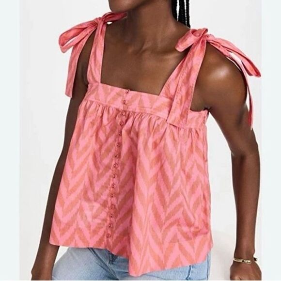 NEW Ulla Johnson Iris Tank Bougainvillea Pink Size 4 - Picture 1 of 8